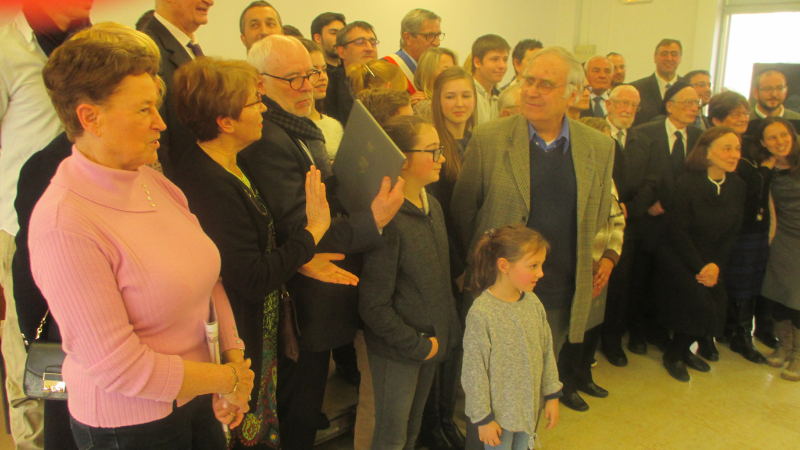Remise des médailles des Justes parmi les Nations