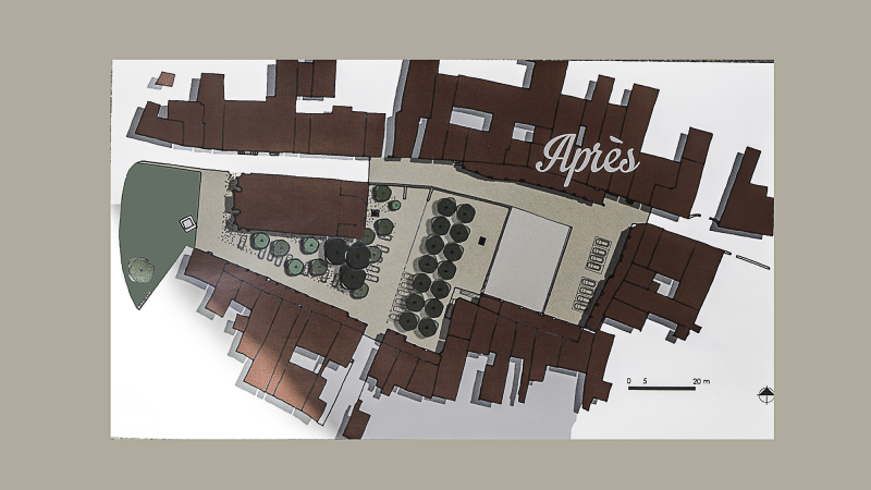 Lupiac – Bientôt le réaménagement de la place d’Artagnan
