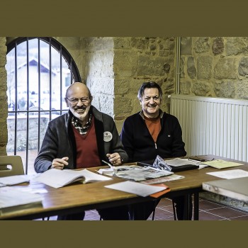 0 Jacques Rozis et son assesseur au bureau d'Aignan 1bis principale 220117.jpg