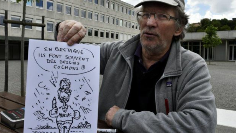 Un fidèle du salon  de la caricature n'est plus