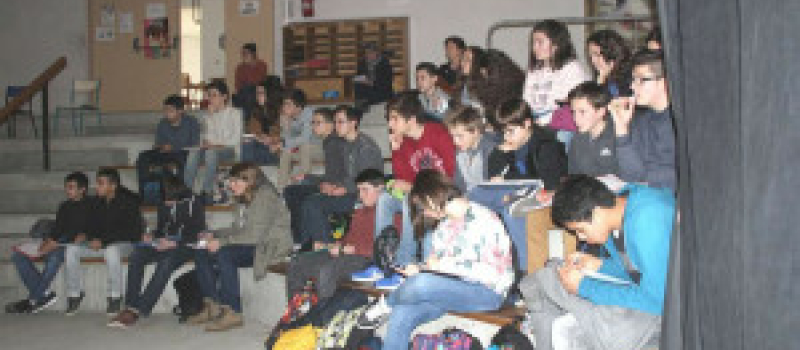 Cazaubon : Des ingénieurs étaient  au collège du lac de l’Uby