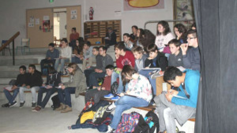 Cazaubon : Des ingénieurs étaient  au collège du lac de l’Uby