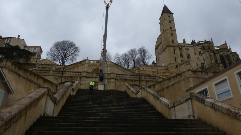 AUCH : ESCALIER MONUMENTAL