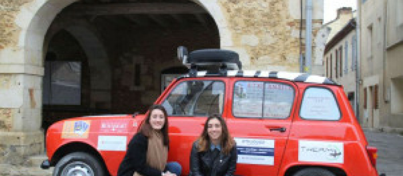 Cazaubon : Bonne route à Johana et Carla