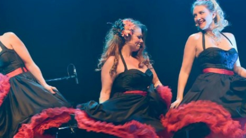 Les demoiselles en concert