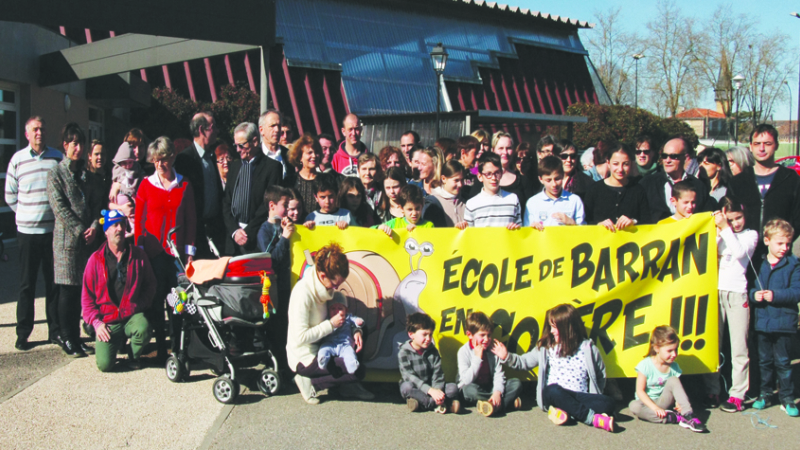 Les Barrannais en colère