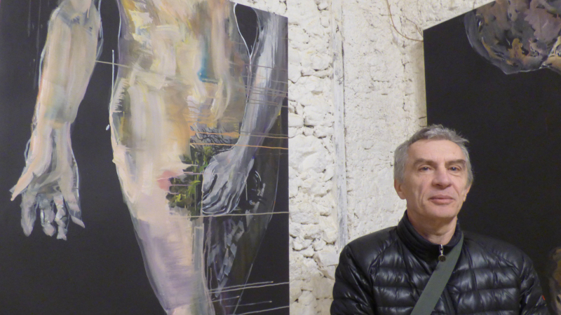 Yvon Saillard expose à l'Ane bleu