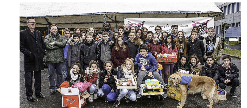 Nogaro – Le collège travaille pour les Restos du cœur