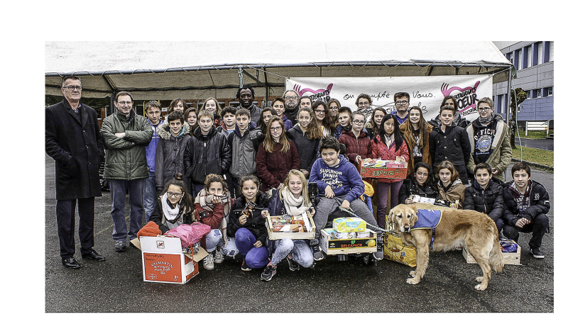 Nogaro – Le collège travaille pour les Restos du cœur