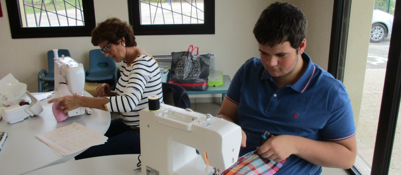 Stage de couture à Castin