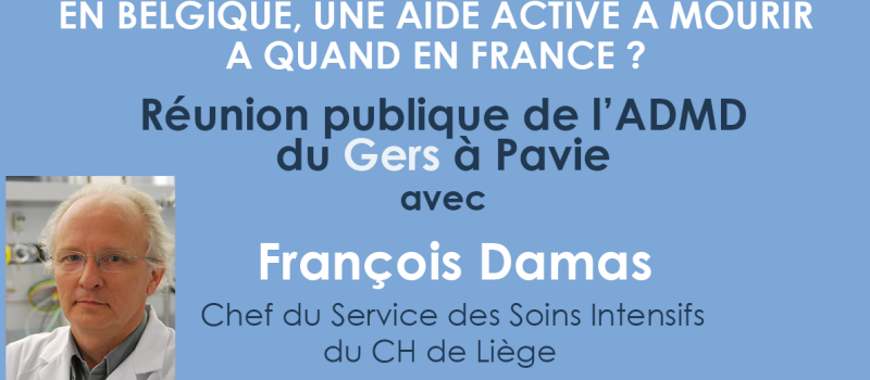 Pavie : Conférence publique sur le droit de mourir dans la dignité