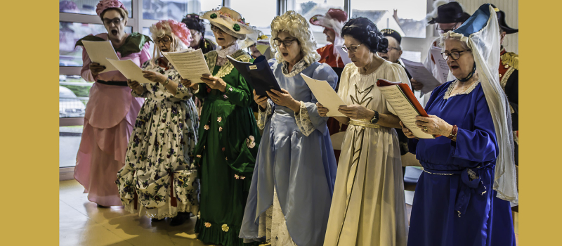 Nogaro – Mardi gras: la chorale à la maison de retraite