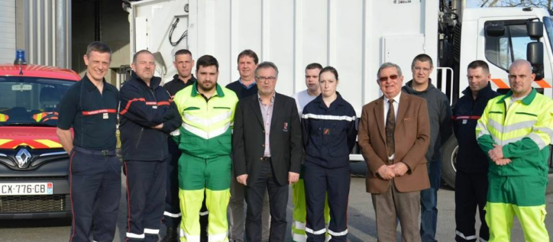 LE SICTOM-EST et le SDIS signent une convention d'intervention pour six pompiers