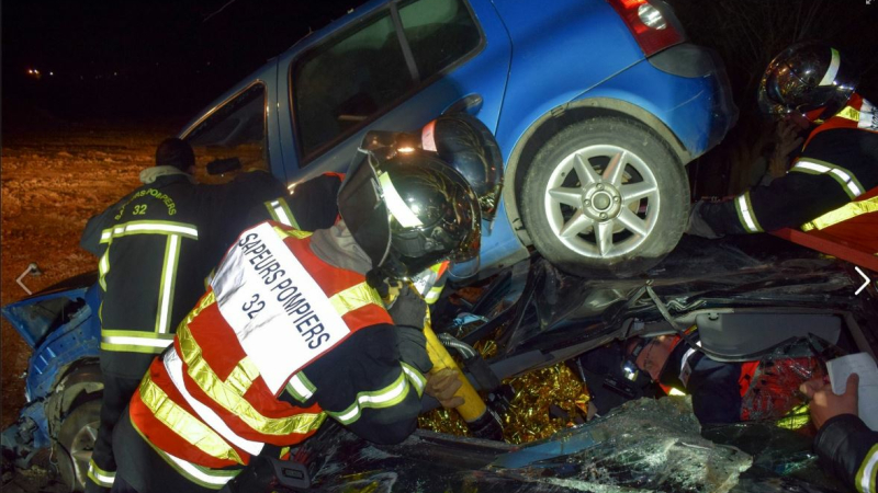 Condom -  Stage chez les pompiers