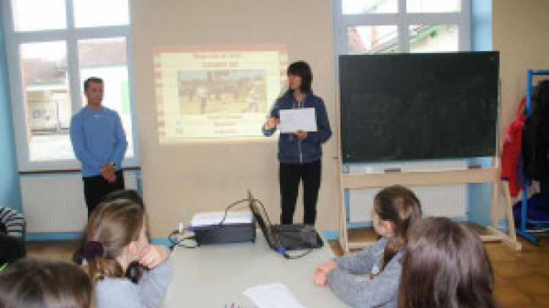 Cazaubon : Sport nature santé à l'école primaire 