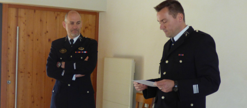 Marciac -  La gendarmerie reçoit les maires de la circonscription 