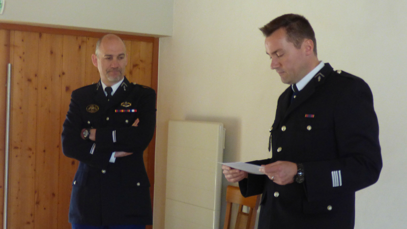 Marciac -  La gendarmerie reçoit les maires de la circonscription 