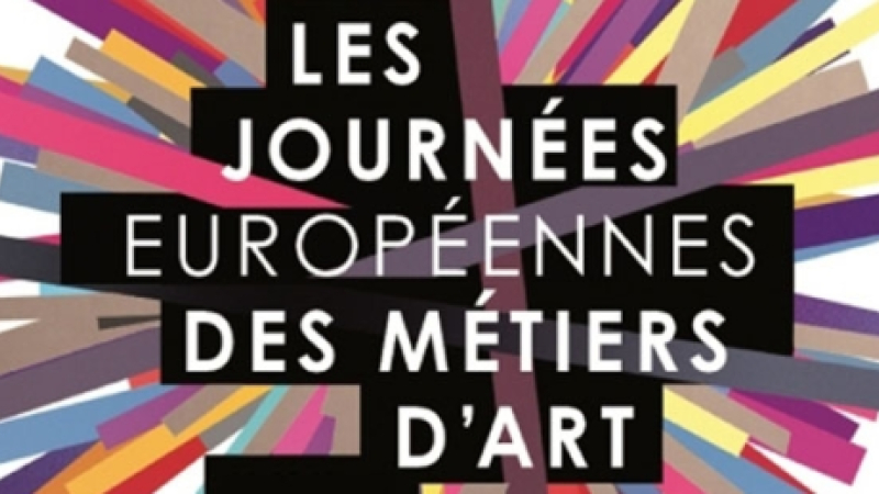 Les journées européennes des métiers d'art se dérouleront les 31 mars, 1 et 2 avril