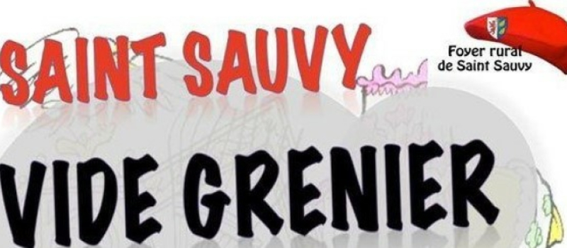 Saint-Sauvy : vide-grenier