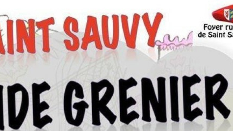 Saint-Sauvy : vide-grenier