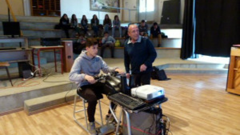  Cazaubon :  La Sécurité routière au collège 