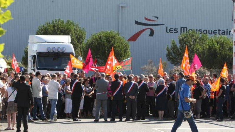 Licenciements de la Base Intermarché de Lectoure