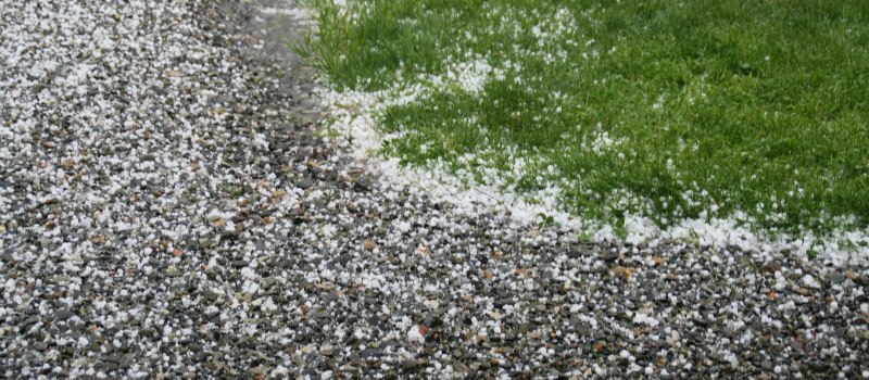 Violent orage de grèle sur Miélan, Masseube et Seissan 