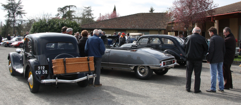 Mirande 1ère Balade du club Auto Moto Rétro de l'Astarac