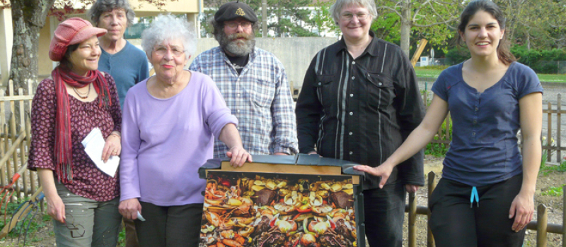 Lectoure: Aire de compostage de Bagatelle