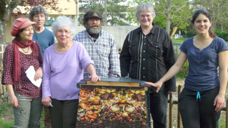 Lectoure: Aire de compostage de Bagatelle