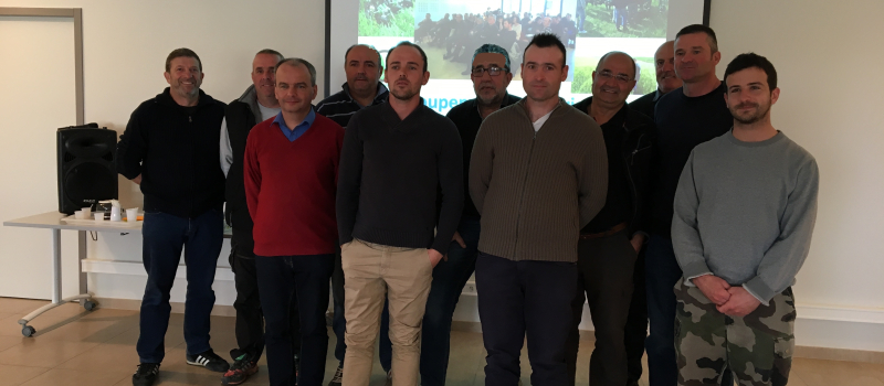 Auradé: le nouveau bureau du Groupement des Agriculteurs de la Gascogne Toulousaine (GAGT) 