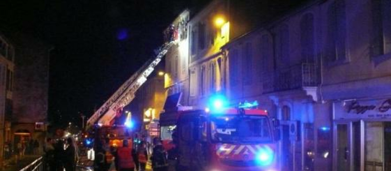 Faits divers: Auch, l'incendie rue de Lorraine était criminel, trois accidents de voiture, deux feux d'écobuages maîtrisés