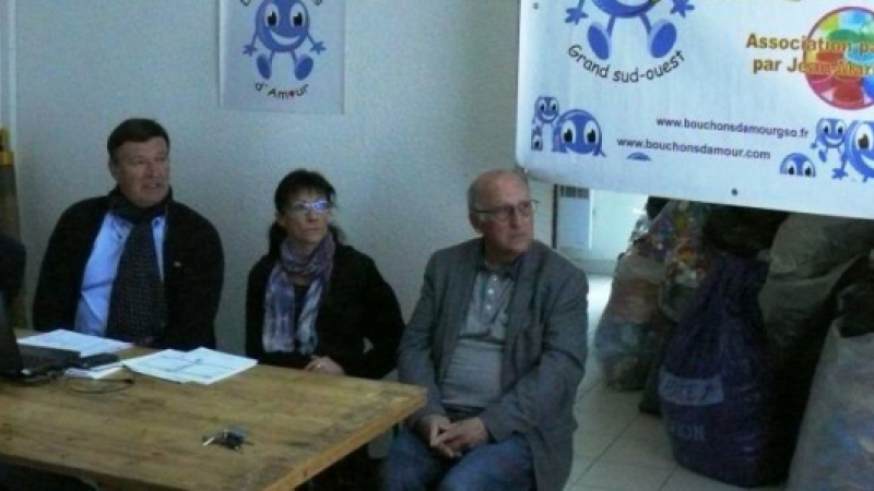 Gers : En 2016, les bouchons d'amour ont eu une activité soutenue en collecte et en aide financière 