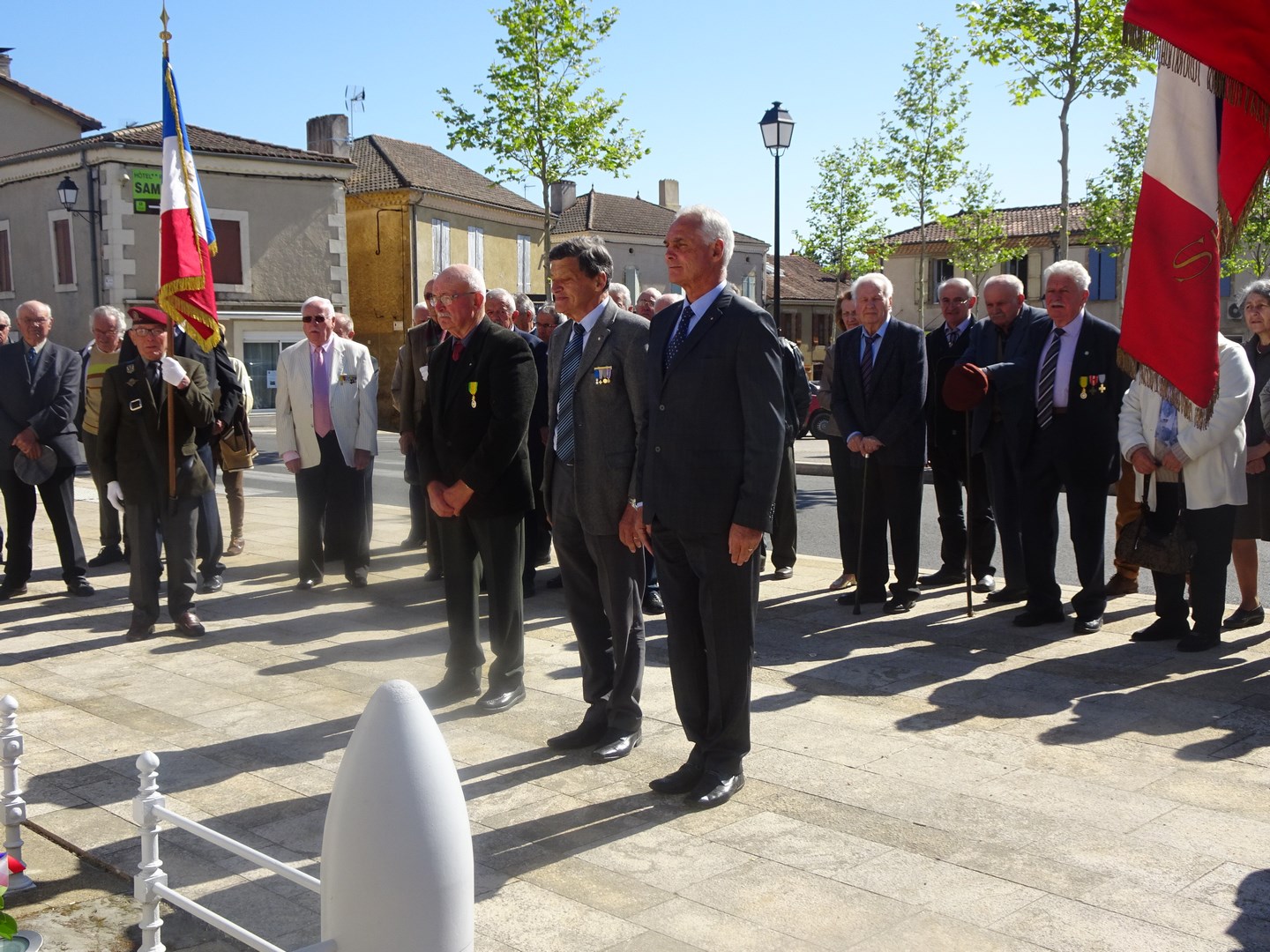 Un moment de recueillement 
