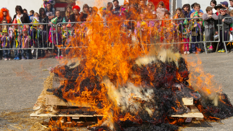 Carnaval était fêté jeudi matin 