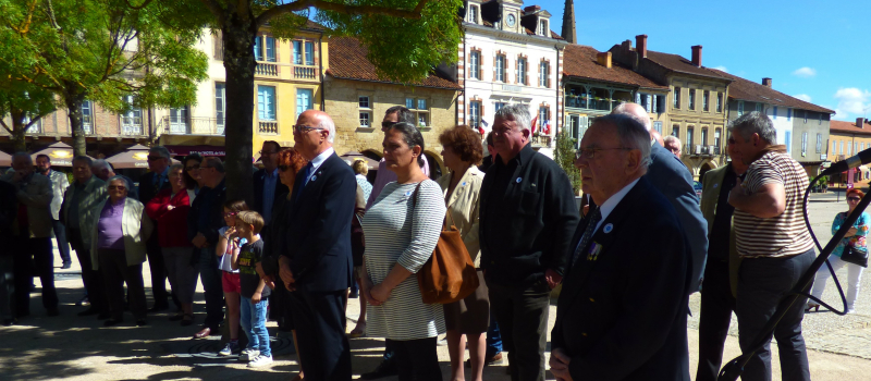 Marciac : cérémonie du souvenir