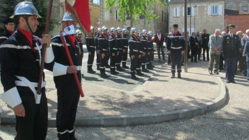 Cérémonie du 8 Mai à Vic