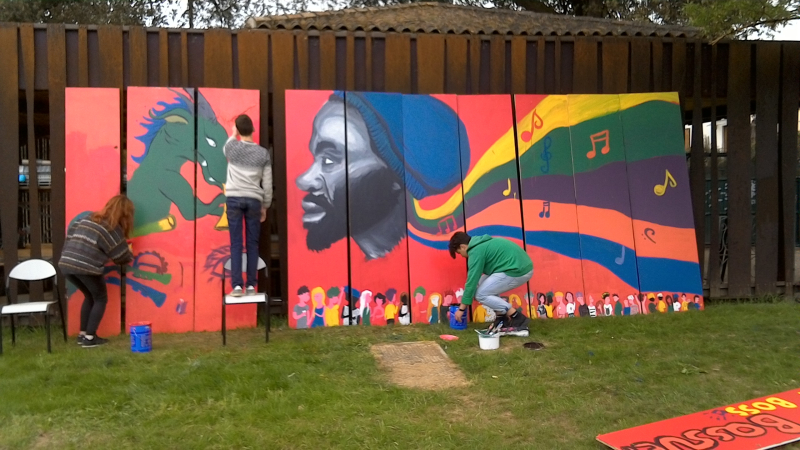 Les lycéens participent activement au Festival des bandas