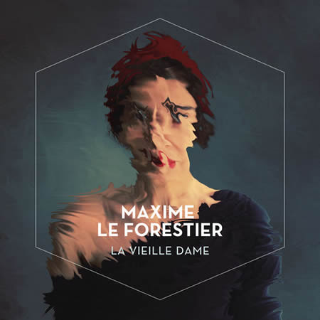 Pochette du single la Vieille Dame de Maxime Le Forestier