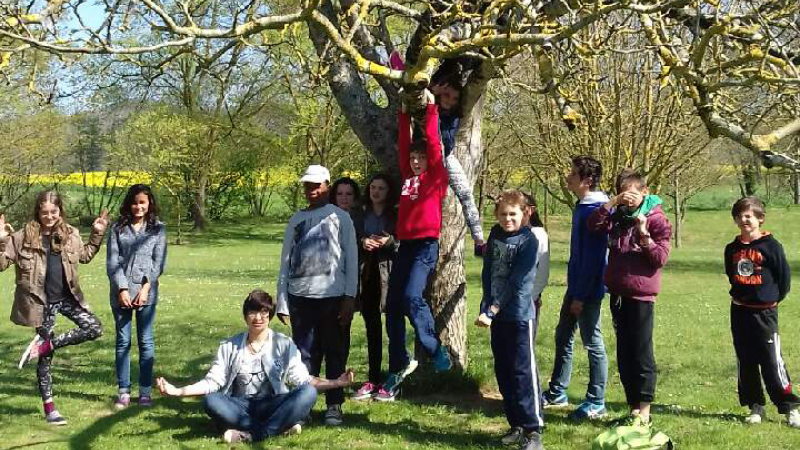 Astarac Arros en Gascogne  :  Le chantier jeunes a démarré.