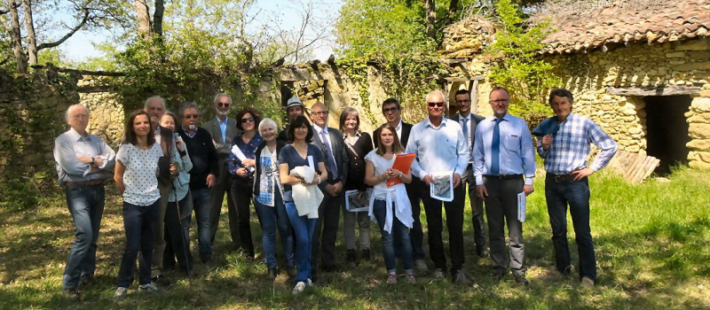 La  Communauté de Communes Val de Gers va  revitaliser le remarquable site paléontologique de Sansan  découvert par Edouard Lartet 