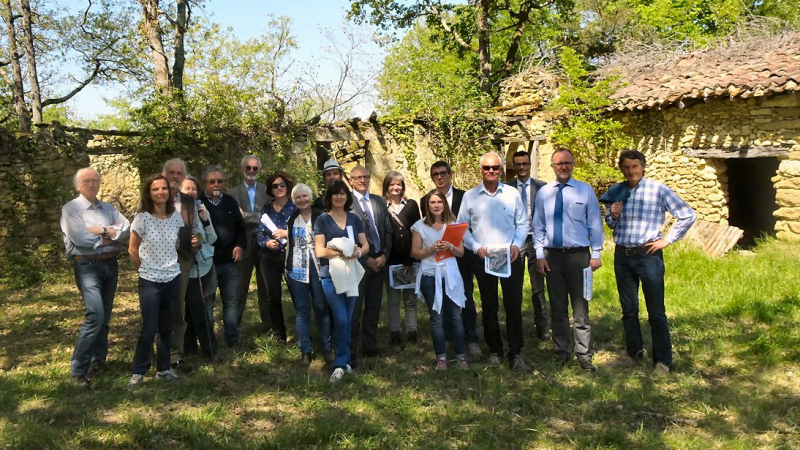 La  Communauté de Communes Val de Gers va  revitaliser le remarquable site paléontologique de Sansan  découvert par Edouard Lartet 