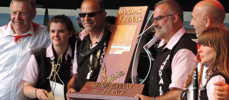 Palme d'or et champion de France la Banda Léo