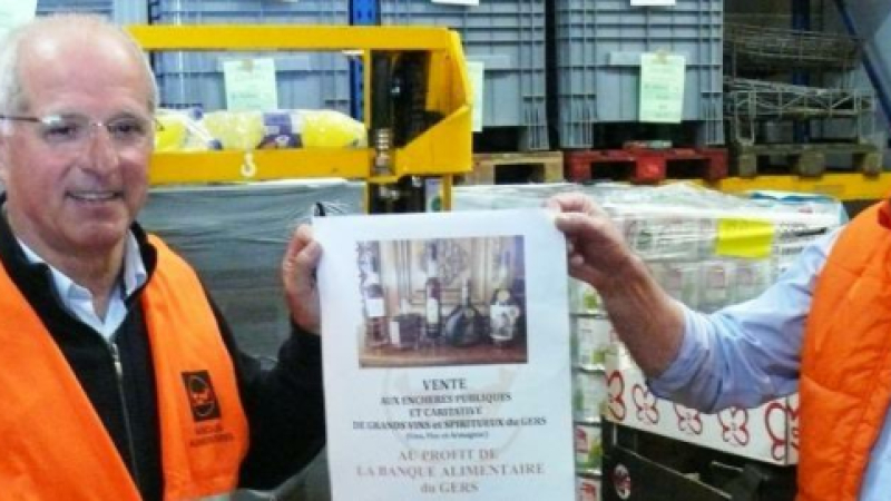 Samedi  20 mai à 14 heures, la Banque alimentaire propose une vente aux enchères