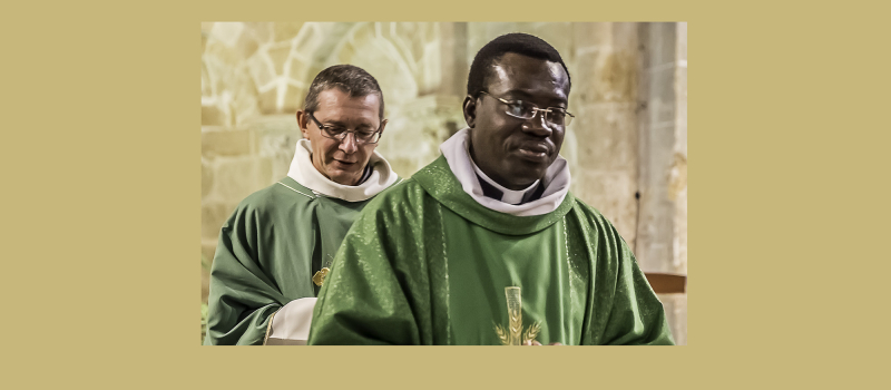 Aignan – Investiture de l’abbé Alexis Bankolé