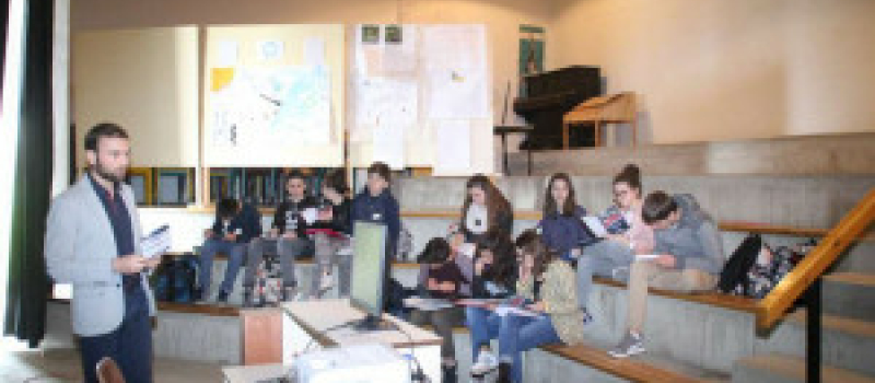 Cazaubon : Les Compagnons du devoir ont rencontré les collégiens