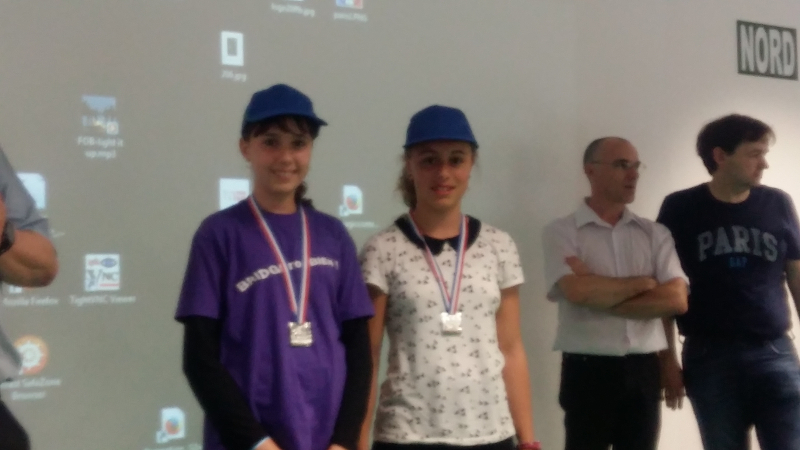 Championnats de France de bridge scolaire  à Paris