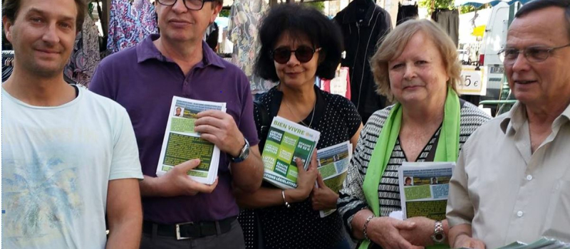 les candidats d'EELV sur les marchés