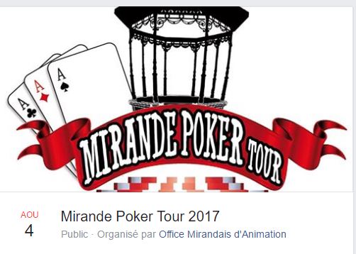 Poker tour Mirande oma
