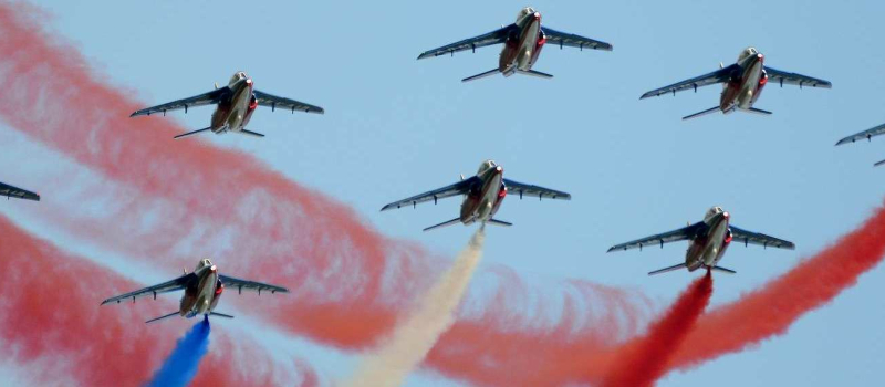 Samedi 10 juin vers 10 h 30, la patrouille de France survolera l'aéroport d'Auch